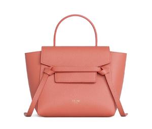 Buy Celine Belt Cow Leather Belt Bag Handbag Shoulder Bag Crossbody Handbag Women's Litchi Color at Sasom – Authentic and Ready to Ship