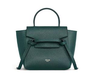 Buy CELINE Belt Grained Calfskin Catfish Bag Handbag Shoulder Bag Crossbody Bag Handbag Pico Women's Amazon Green/Jasper at Sasom – Authentic and Ready to Ship