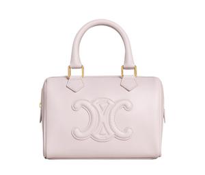 Buy Celine Cuir Triomphe Triumph Calfskin Boston Bag Poudre at Sasom – Authentic and Ready to Ship