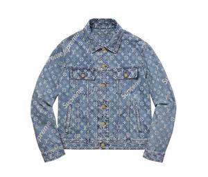 Buy Supreme X Louis Vuitton Jacquard Denim Chore Coat at Sasom – Authentic and Ready to Ship