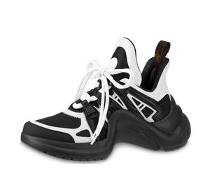 Buy Louis Vuitton Lv Archlight Calfskin Sports Shoes Black/White Women's at Sasom – Authentic and Ready to Ship