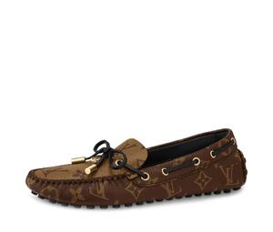 Buy Louis Vuitton Gloria Flat Loafers 'Brown Monogram' Women's at Sasom – Authentic and Ready to Ship