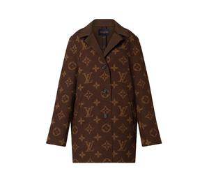 Buy Louis Vuitton Raw Monogram Coat at Sasom – Authentic and Ready to Ship