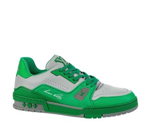 Buy Louis Vuitton LV Trainer #54 Green Grey at Sasom – Authentic and Ready to Ship