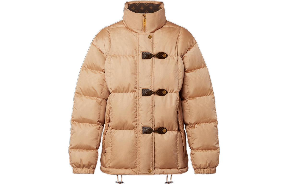 SASOM | apparel Louis Vuitton Monogram Accent Pillow Puffer