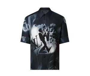 Buy Louis Vuitton Shirts Men Dark Blue at Sasom – Authentic and Ready to Ship