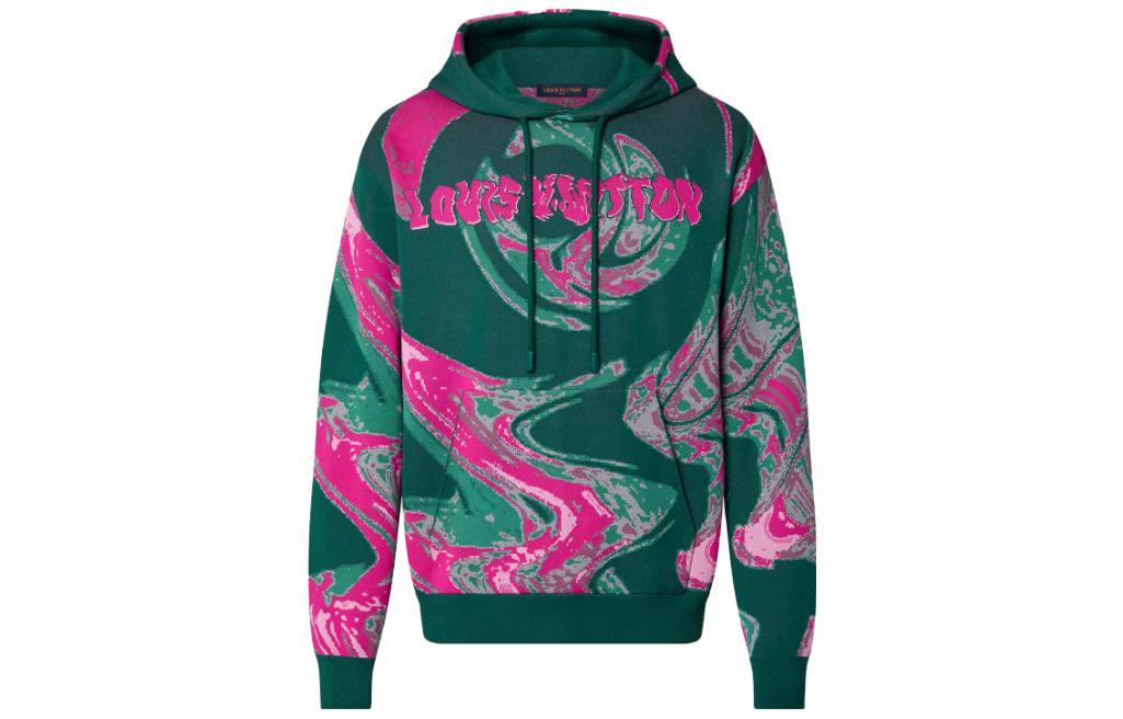 SASOM เสื้อผ้า Louis Vuitton FW23 Sweatshirt Men's Green เช็ค - Main Image