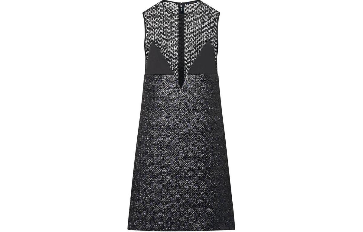 【ルイヴィトン・Louis Vuitton 】Lurex Monogram Lace Dress SASOM | apparel Louis Vuitton Lurex Monogram And Lace Dress