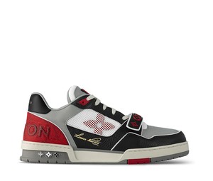 Buy Louis Vuitton LV Trainer Black Red Monogram Flower at Sasom – Authentic and Ready to Ship