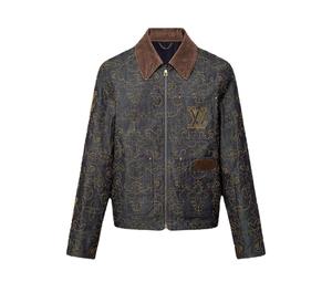 Buy Louis Vuitton Embroidered Denim Workwear Jacket at Sasom – Authentic and Ready to Ship