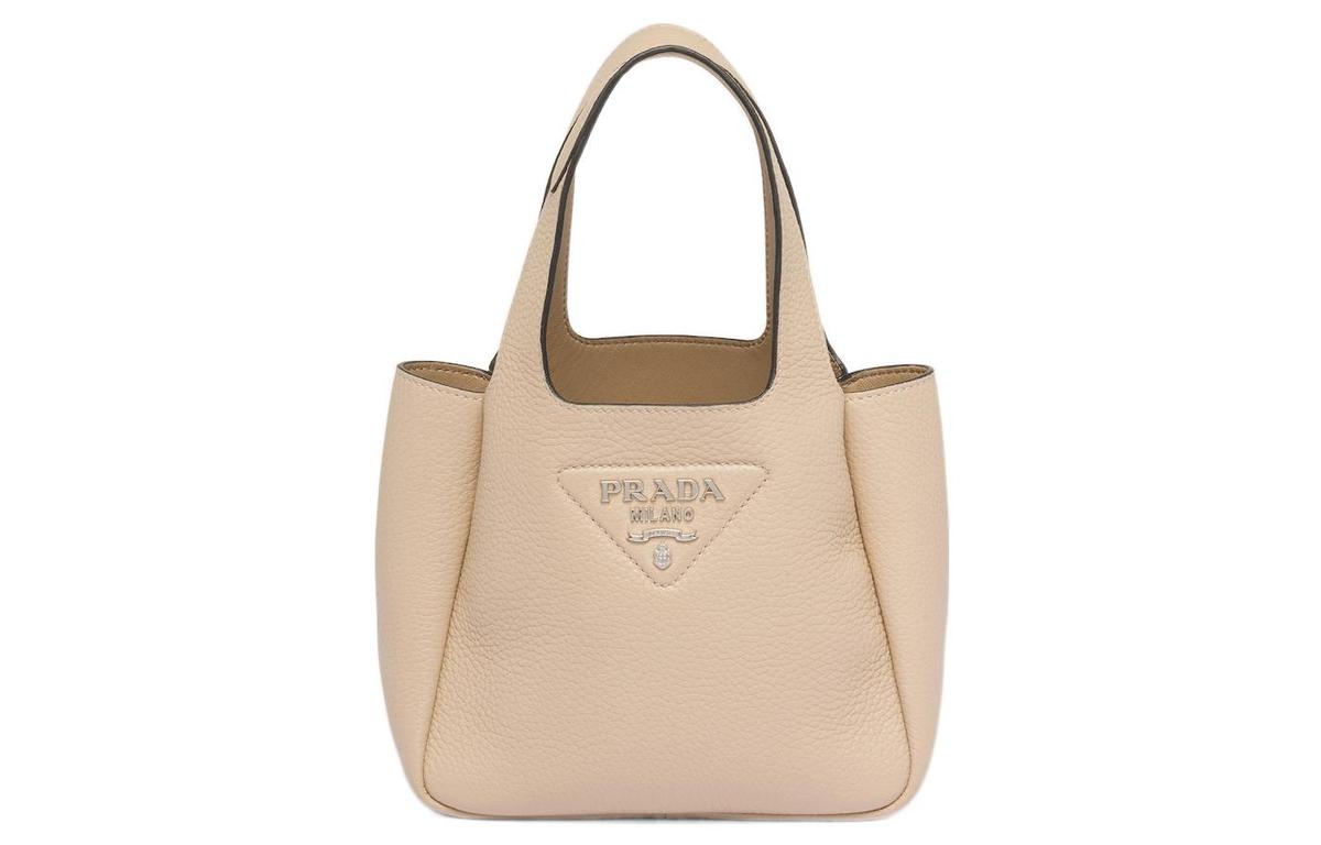 SASOM | bags Prada Leather Basket Bag Tote Bag Shopping Bag