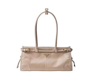Buy Prada Cow Leather One Shoulder Handbags Medium Size Women's Travertine at Sasom – Authentic and Ready to Ship