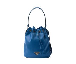 Buy Prada Re-Nylon Fabric With Leather Bucket Bags Shoulder Bag Crossbody Bag Handbag Mini Women's Light Blue at Sasom – Authentic and Ready to Ship