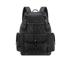 Buy Dior Smooth Cow Leather Cotton Canvas Backpack Large Size Men's Black at Sasom – Authentic and Ready to Ship