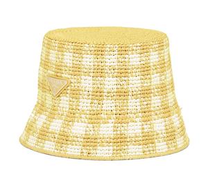 Buy Prada Bucket Hats Women's Yellow at Sasom – Authentic and Ready to Ship