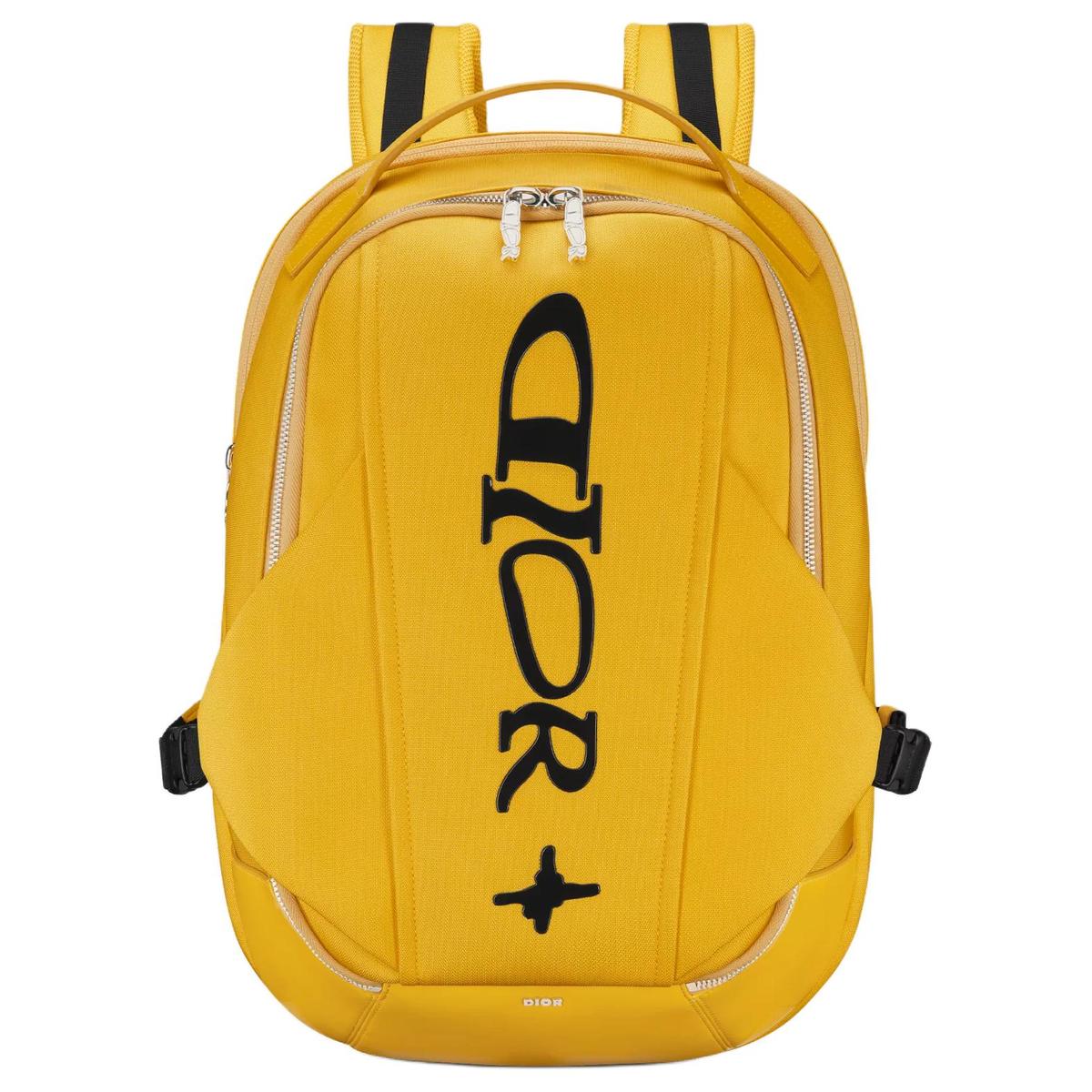 SASOM | bags Dior Nylon With Leather Backpack Unisex Yellow 
