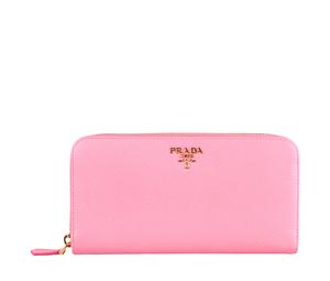 Buy Prada Cow Leather Wallet Women's Light Rose at Sasom – Authentic and Ready to Ship