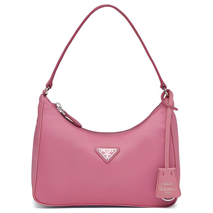 SASOM | กระเป๋า Prada Hobo Nylon Fabric Shoulder Bag One Shoulder 