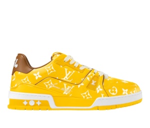 Buy Louis Vuitton Lv Trainer Sneakers Yellow at Sasom – Authentic and Ready to Ship