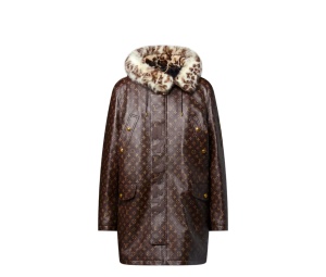 Buy Louis Vuitton Monogram Leather Parka Dark Brown at Sasom – Authentic and Ready to Ship