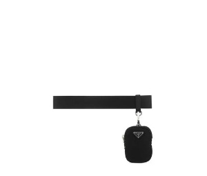 Buy Prada Pouch Belt Black at Sasom – Authentic and Ready to Ship