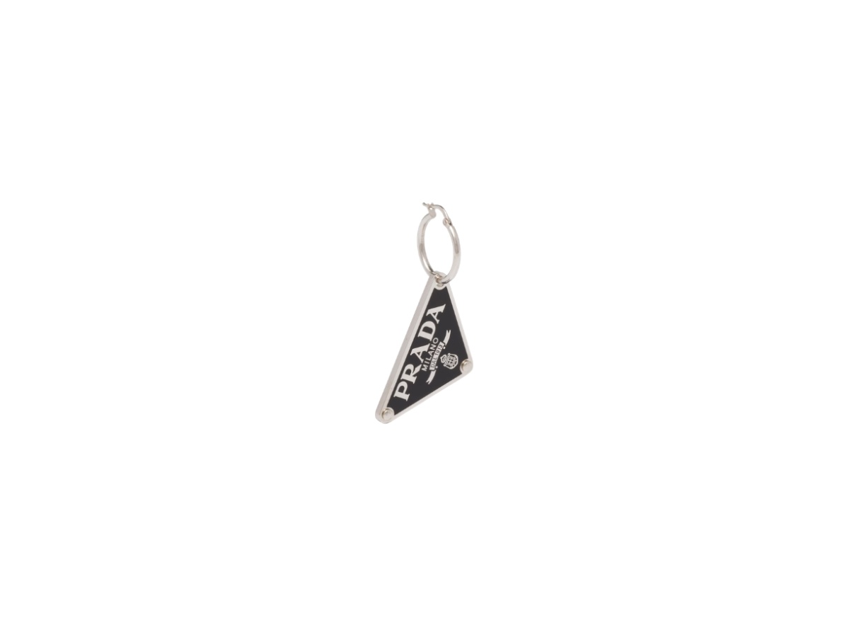 Prada Prada Symbole Pendant Left Earring Black - view 2