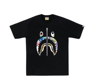 Buy Bape Art Camo Shark Tee Black at Sasom – Authentic and Ready to Ship