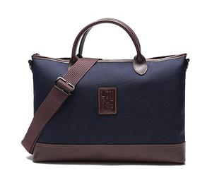 Buy Longchamp Boxford Large Cow Leather Briefcases Small Size Men's Blue at Sasom – Authentic and Ready to Ship