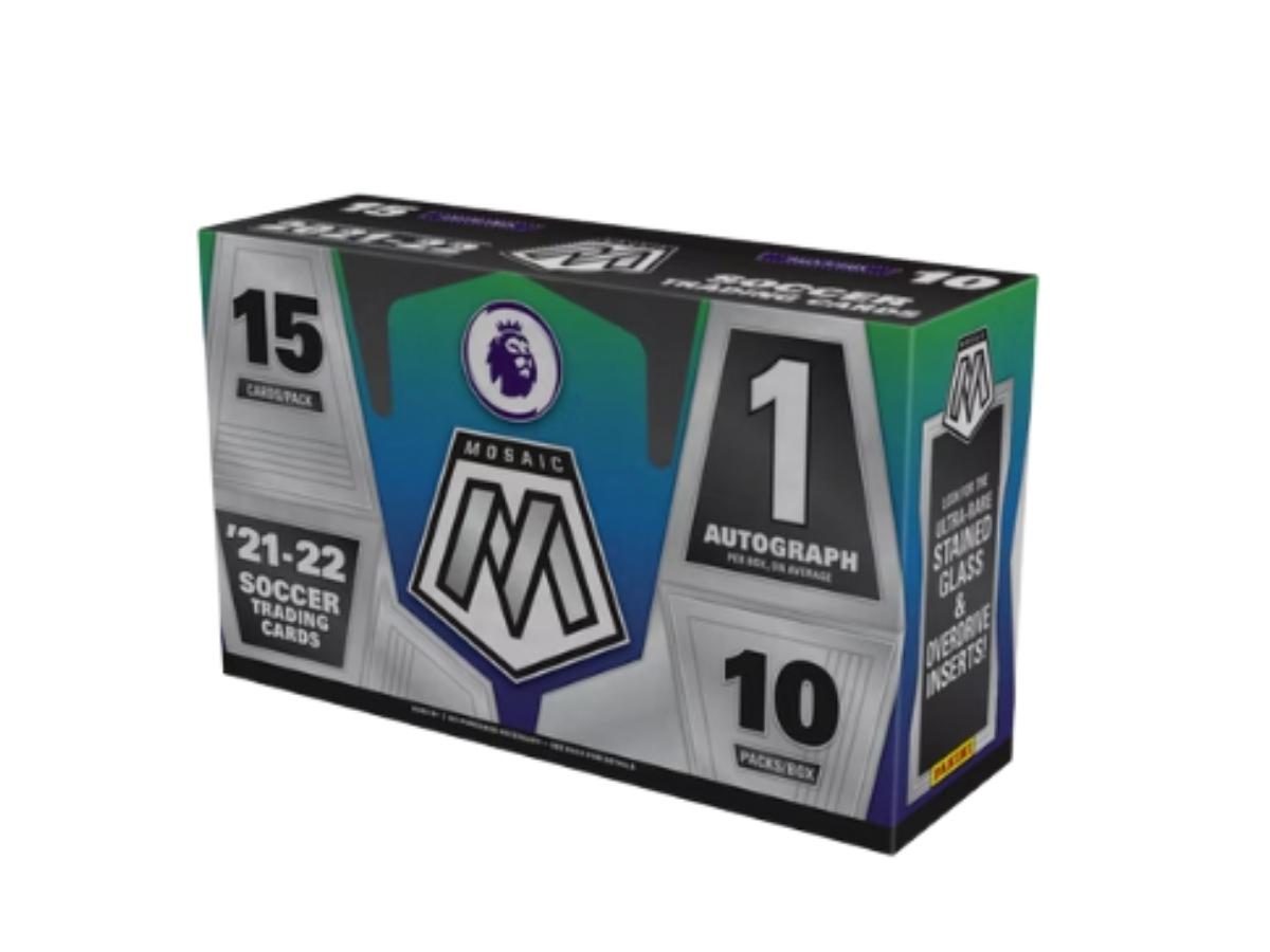 2021-22 Panini Mosaic Premier League Soccer Hobby Box