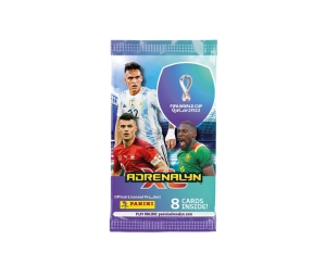 2022 Panini FIFA World Cup Qatar Adrenalyn Trading Card Single Pack  (8 pcs)