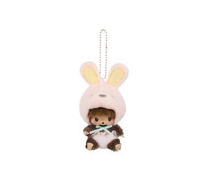 Buy Monchhichi Keychain Rabbit Animal Babychic SS Big Face at Sasom – Authentic and Ready to Ship
