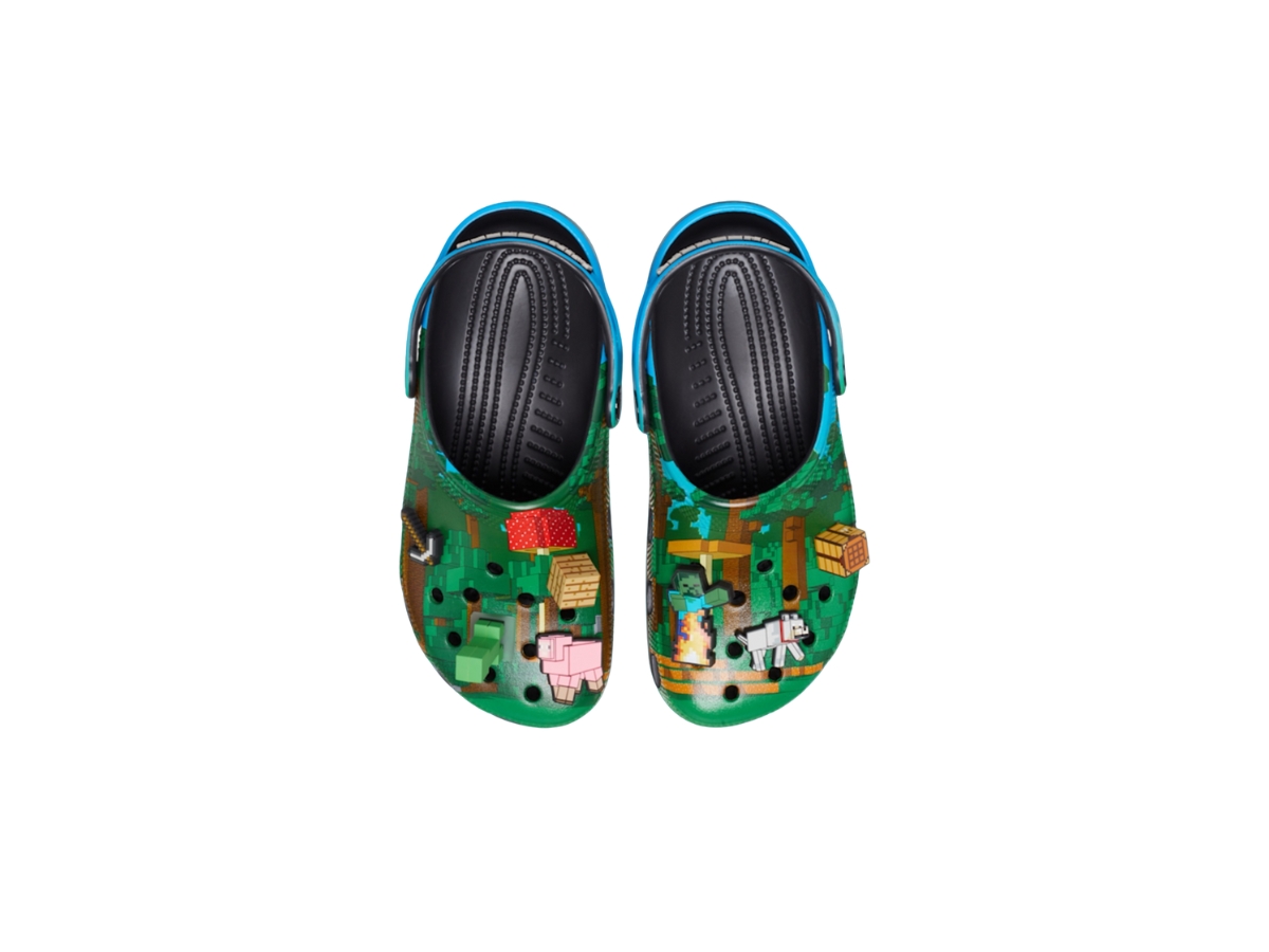 Buy & Sell Crocs Classic Clog Minecraft Dark Forest | SASOM display picture 2