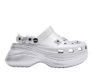 Buy Crocs x Smfk Bae Clog Silver Glitter (Women's) at Sasom – Authentic and Ready to Ship