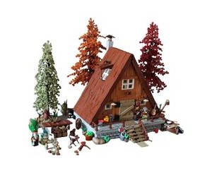Buy LEGO IDEAS Forest Cabin Building Blocks 21338 at Sasom – Authentic and Ready to Ship