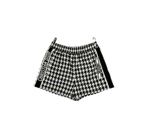 Buy Dior Houndstooth Shorts Black White (W) at Sasom – Authentic and Ready to Ship