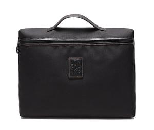 Buy Longchamp Boxford Fabric Clutch Briefcase Unisex Black at Sasom – Authentic and Ready to Ship