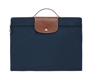 Buy Longchamp Le Pliage Recycled Canvas With Leather Trim Canvas Bag Handbag Briefcase Small Size Men's Navy Blue at Sasom – Authentic and Ready to Ship