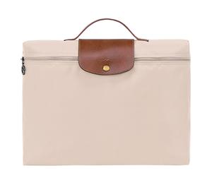 Buy Longchamp Le Pliage Green Canvas paneled Calfskin Trim Canvas Bag, Briefcase, Handbag Small Size Men's Beige at Sasom – Authentic and Ready to Ship