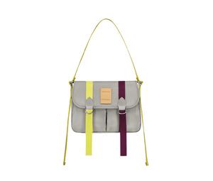 Buy Longchamp Le Pliage Re-play Cow Leather Trim Shoulder Bag Crossbody Bag Large Size Women's Gray at Sasom – Authentic and Ready to Ship