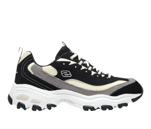 Buy Skechers DLites 1.0 Black Natural at Sasom – Authentic and Ready to Ship