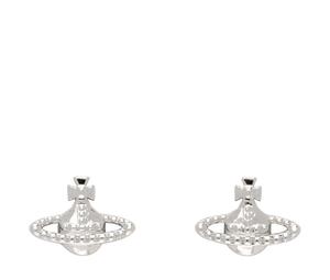 Buy Vivienne Westwood Brass Stud Earrings Women's Silver at Sasom – Authentic and Ready to Ship