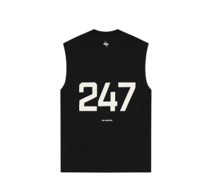 Buy Represent Team 247 Oversized Tank Jet Black at Sasom – Authentic and Ready to Ship