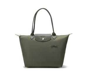 Buy Longchamp Le Pliage Green Eco Friendly Canvas Dumpling Bag Handbag Shoulder Bag Women's Forest Green at Sasom – Authentic and Ready to Ship