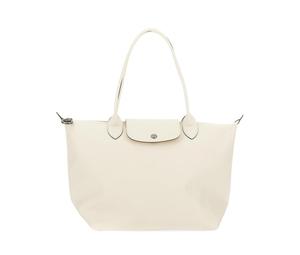 Buy Longchamp Le Pliage Xtra Cow Leather Tote Bag, Shopping Bag, Shoulder Bag, Handbag Medium Size Women's Natural at Sasom – Authentic and Ready to Ship