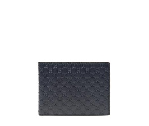 Buy Gucci Micro Guccissima Short Fold Wallet Navy at Sasom – Authentic and Ready to Ship