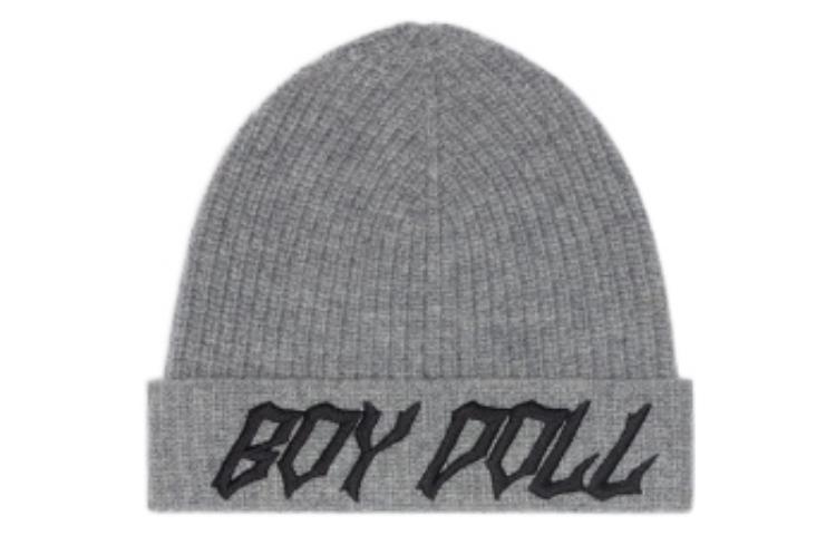 SASOM | accessories Celine Slogan Embroidered Knit Beanie