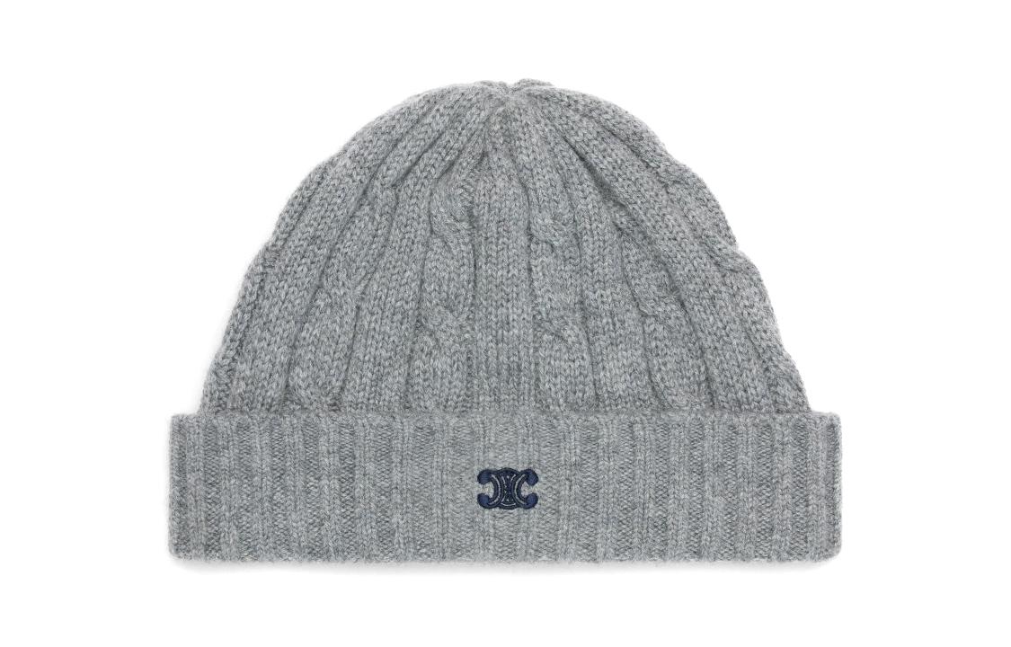【日本入手困難】TRIOMPHE CABLE-KNIT BEANIE IN CASHMERE 日本入手困難】TRIOMPHE CABLE-KNIT BEANIE IN CASHMERE