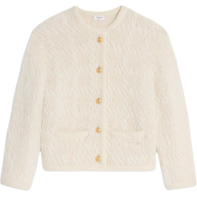 ジャケット・アウター CELINE CARDIGAN JACKET IN ALPACA WOOL CELINE | CARDIGAN JACKET IN ALPACA WOOL 2A50Z245P.02OQ