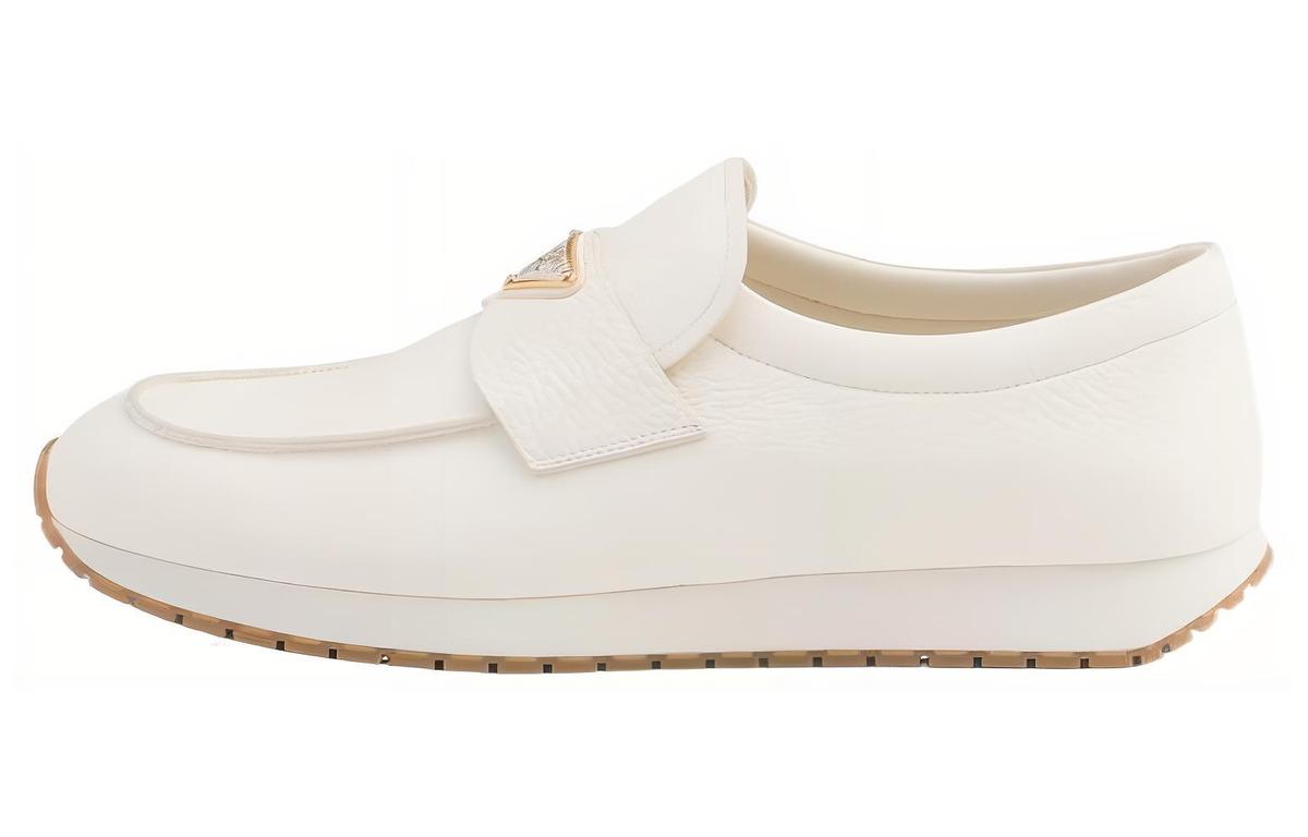 Prada Men\'s White Loafers Prada Men main image 3