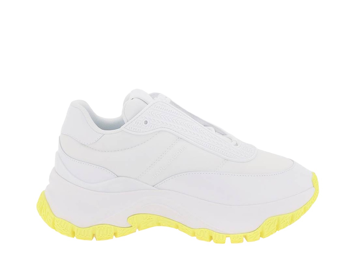 Buy Marc Jacobs The Lazy Runner Sneakerswhite 60ny 30cow Leather 10el (W) at Sasom – Authentic and Ready to Ship